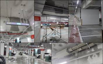 [단독] 부평역 해링턴플레이스 “입주 시작 일주일, 지하 주차장‧공용현관 천장서 물 뚝뚝”